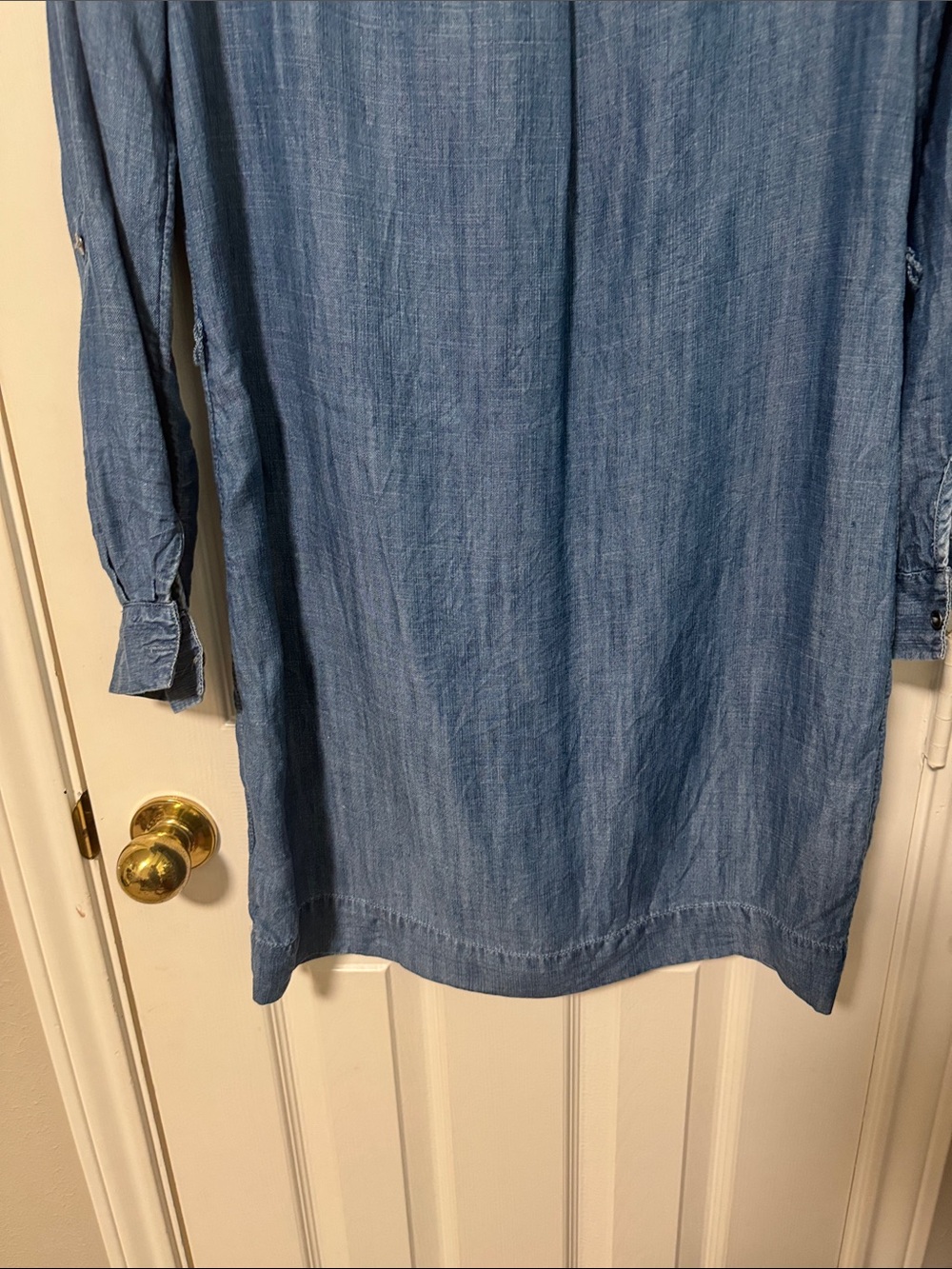 Banana Republic Light Blue Denim Dress - Picture 6 of 7